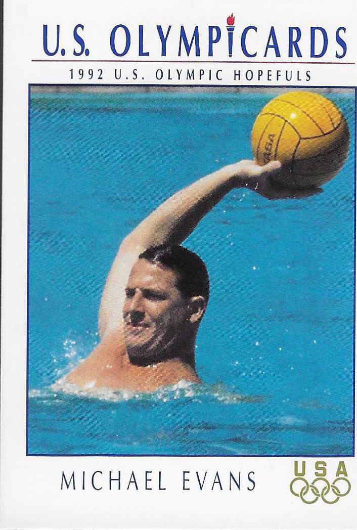 MICHAEL EVANS #97 1992 Impel US Olympic Hopefuls Baseball