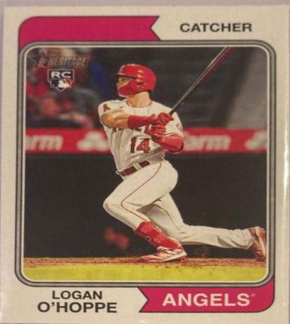 Logan O'Hoppe #318 Baseball Cards 2023 Topps Heritage