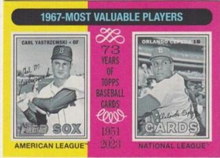 Orlando Cepeda / Carl Yastrzemski