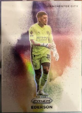 Ederson #3 Soccer Cards 2023 Panini Prizm Premier League Color Blast