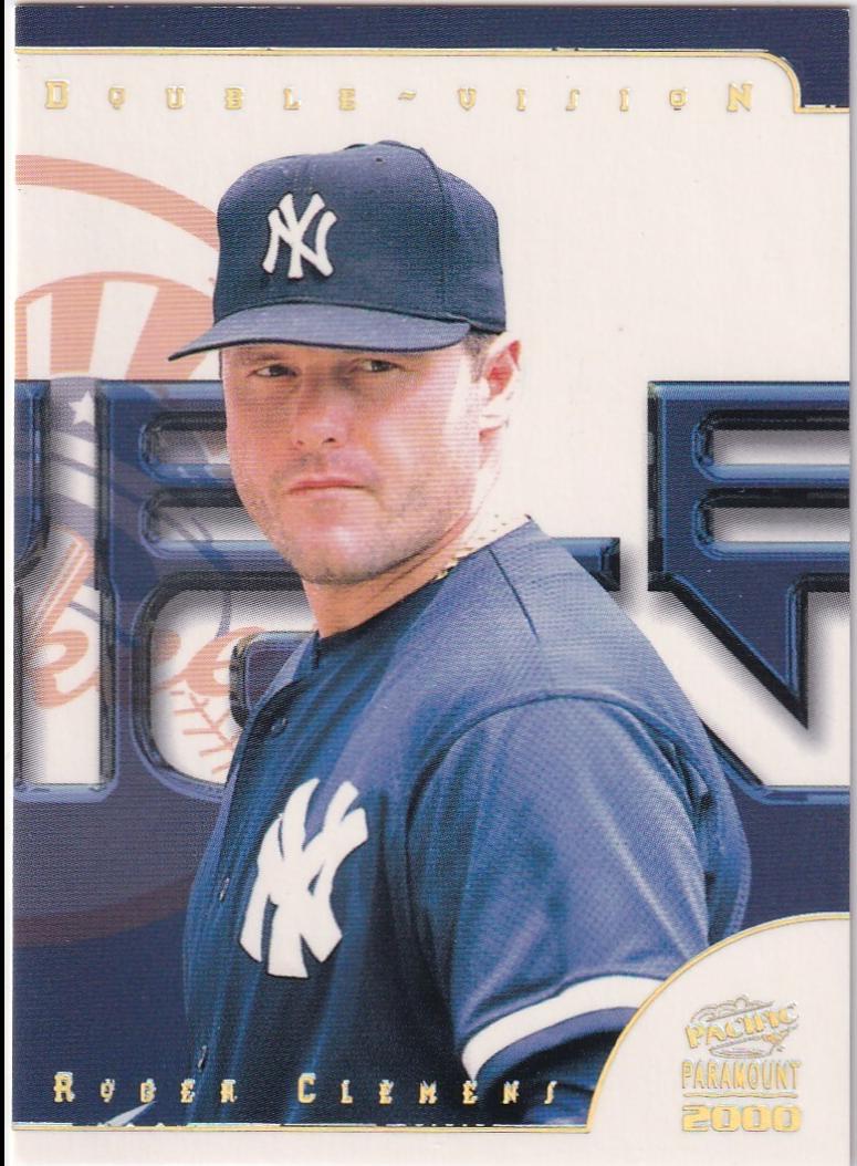 Roger Clemens #29 Baseball Cards 2000 Pacific Paramount Double Vision