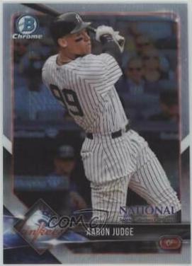 Aaron Judge #BNR-AJ Baseball Cards 2018 Bowman Chrome National Convention