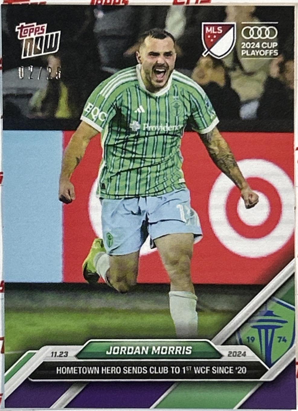 Jordan Morris [Orange] #166