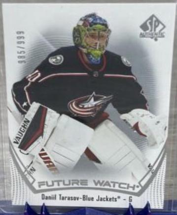 Daniil Tarasov #197 Hockey Cards 2021 SP Authentic