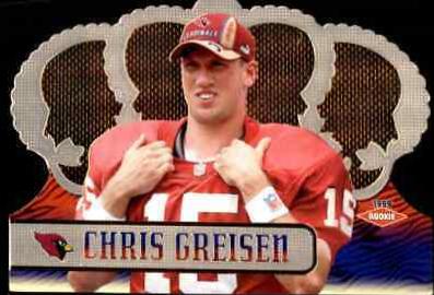 Chris Greisen #2 Football Cards 1999 Pacific Crown Royale