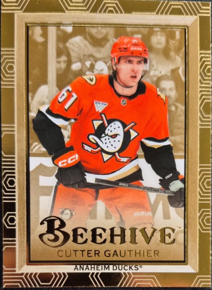 Cutter Gauthier #BH-1 Hockey Cards 2024 Upper Deck Beehive