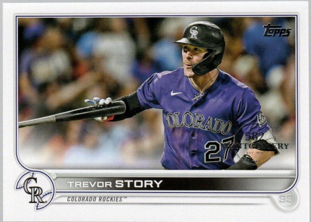 Trevor Story [582 Montgomery Club] #260