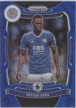 Patson Daka #27 2021 Panini Prizm Premier League