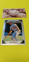 Mark Lewis #289 Baseball Cards 1991 Leaf Prices
