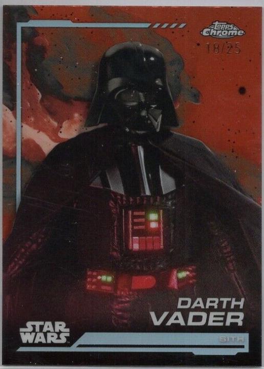 2024 Darth Vader [Orange Refractor] #66