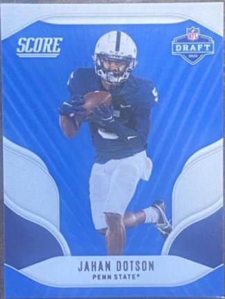 Jahan Dotson #D11 Football Cards 2022 Panini Score NFL Draft