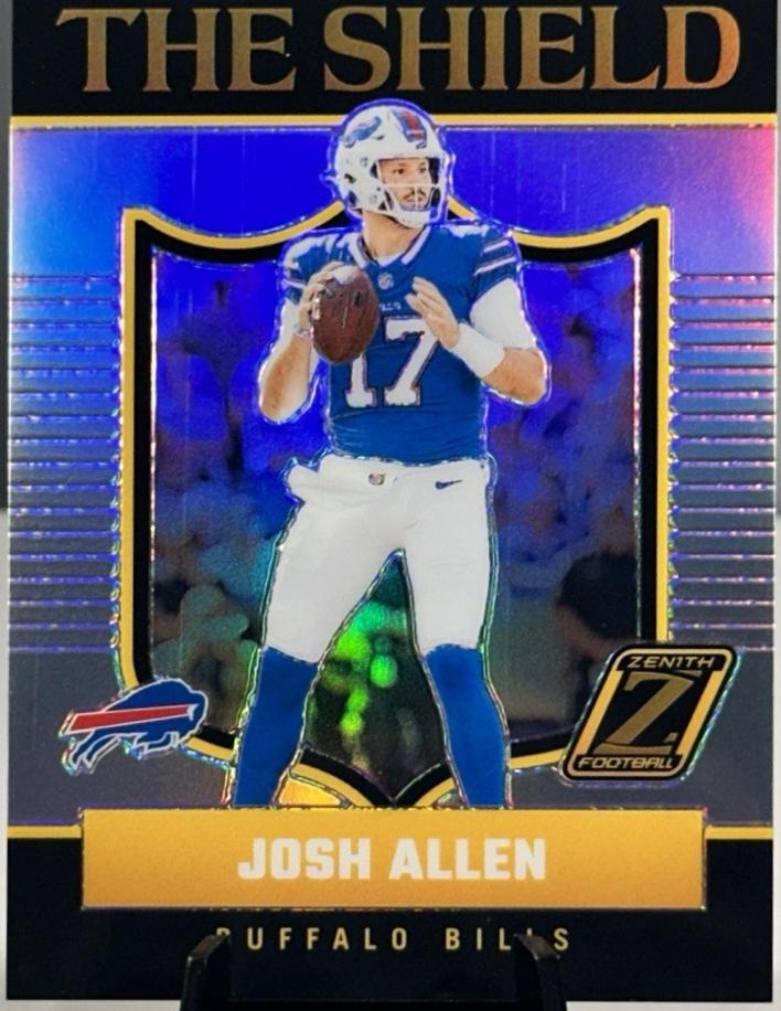 Josh Allen #15 Football Cards 2024 Panini Zenith The Shield