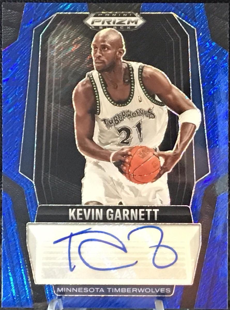 Kevin Garnett [Blue Shimmer] #33 Prices | 2024 Panini Prizm Black