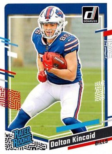 Dalton Kincaid #308 Football Cards 2023 Panini Donruss