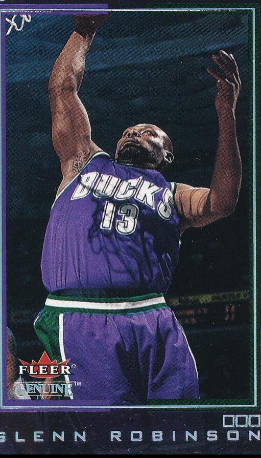 Glenn Robinson #75 Basketball Cards 2001 Fleer Genuine