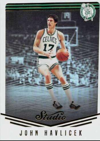 John Havlicek #71 Basketball Cards 2016 Panini Studio
