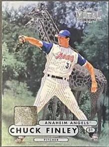 Chuck Finley #7 Baseball Cards 1998 Metal Universe
