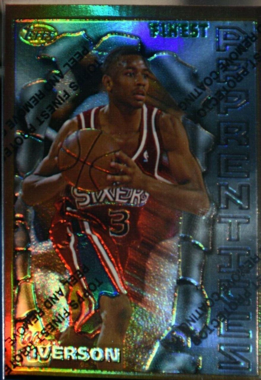 Allen Iverson [Refractor w Coating] #69 Prices [Rookie] | 1996