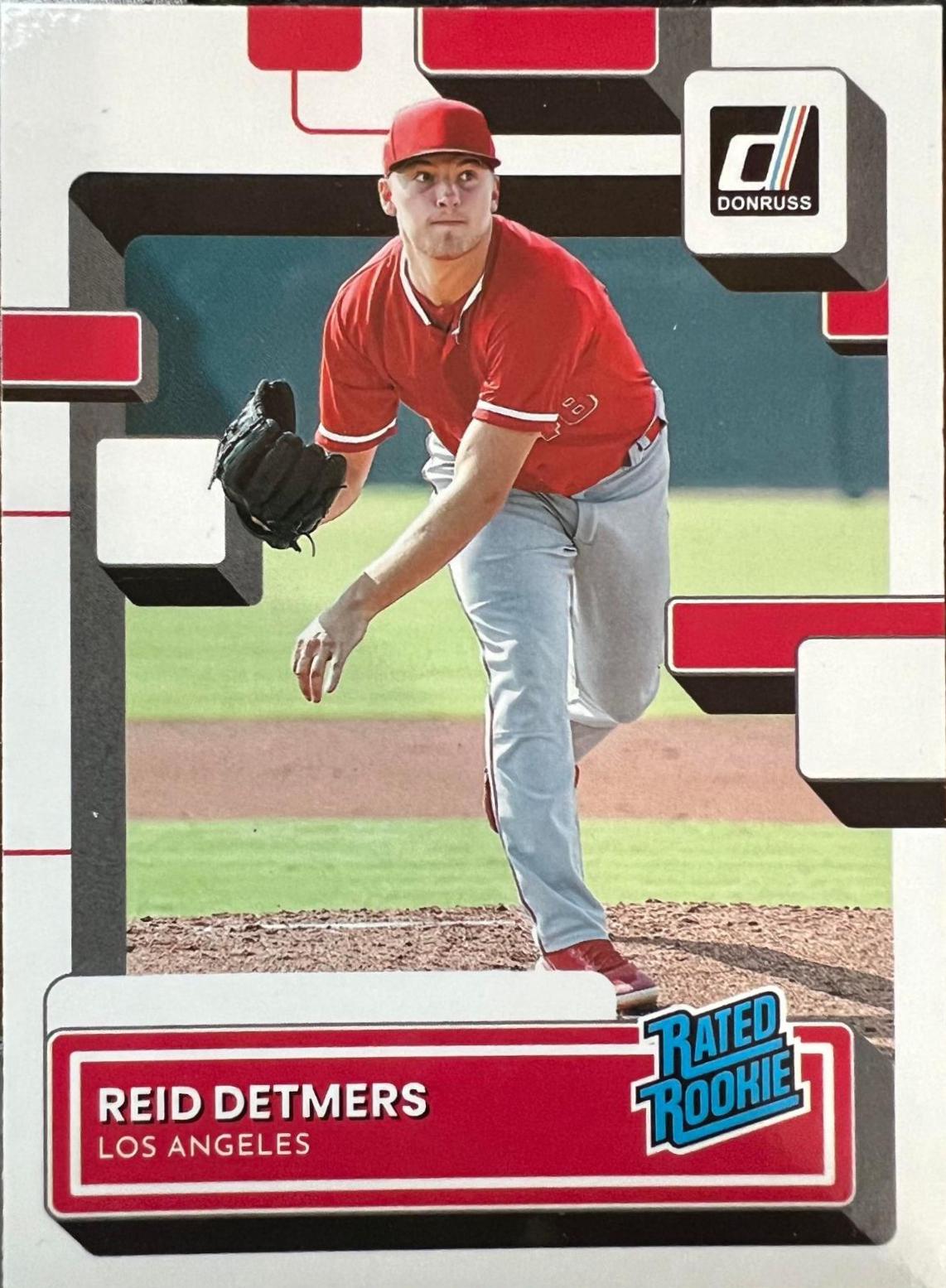Reid Detmers #43 Baseball Cards 2022 Panini Donruss