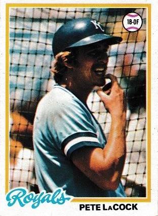 Pete LaCock #157 Baseball Cards 1978 Topps