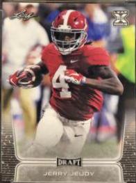Jerry Jeudy #4 Football Cards 2020 Leaf Draft