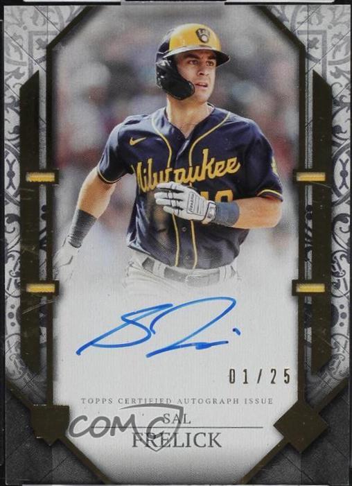 Sal Frelick #RSA-SF 2024 Topps Transcendent Collection Baseball Rookie Showcase Autographs
