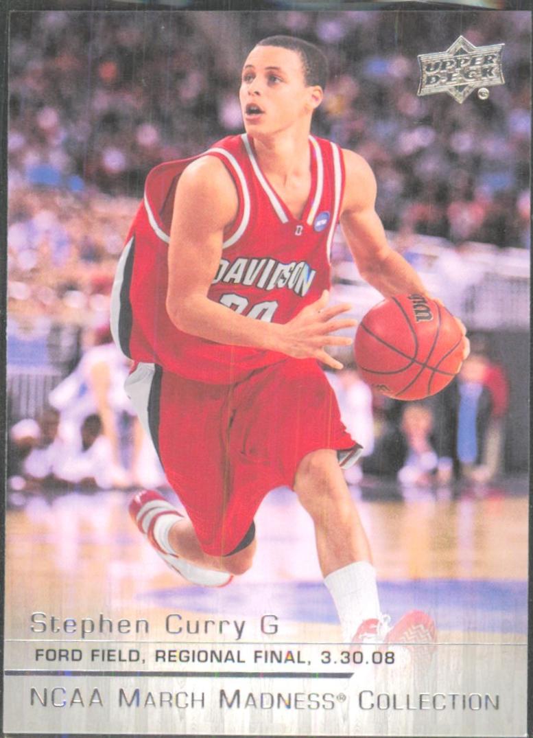 Stephen Curry #SC-2 2014 Upper Deck NCAA March Madness Basketball
