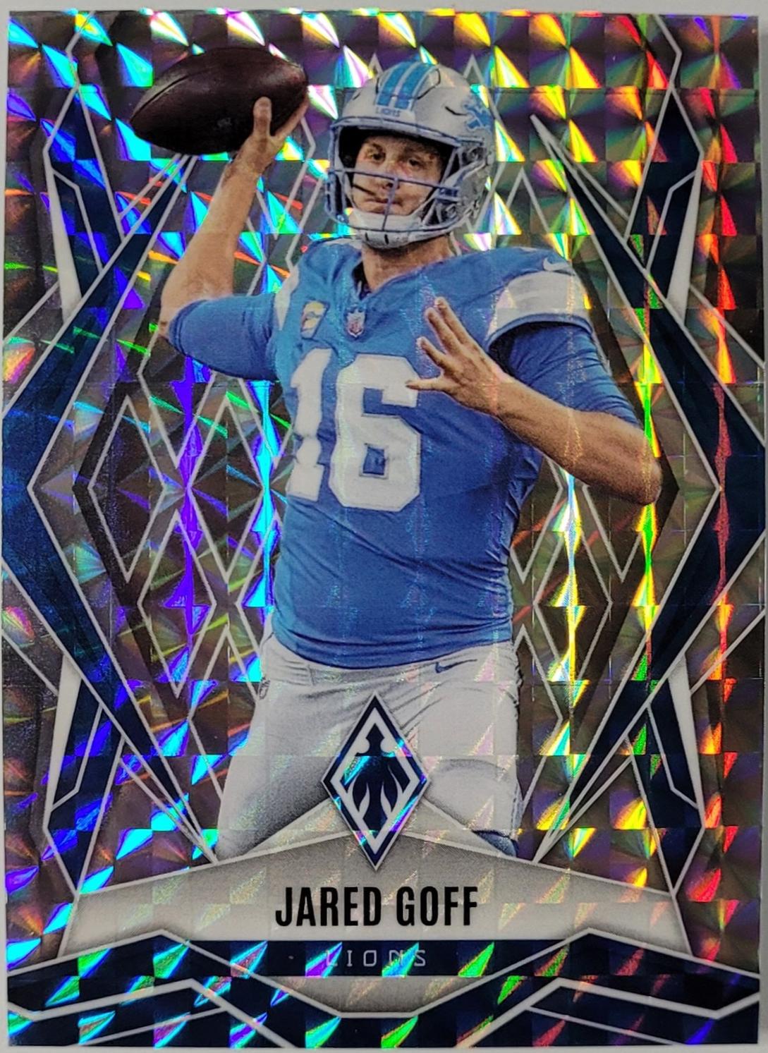 Jared Goff [Silver Pyramids] #62 Prices | 2025 Panini Phoenix ...