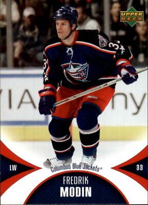 Fredrik Modin #28 Hockey Cards 2006 Upper Deck Mini Jersey Collection