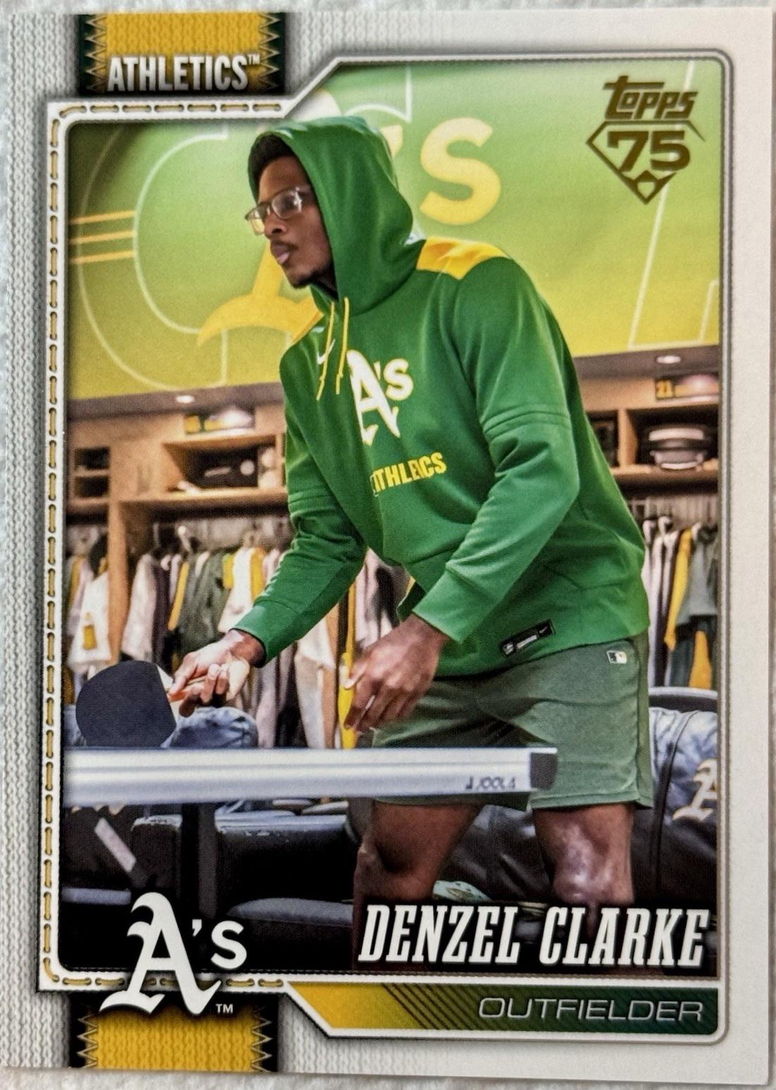 2026 Denzel Clarke [Golden Mirror Variation] #375