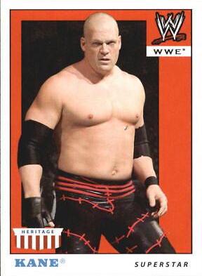Kane #30 Wrestling Cards 2008 Topps Heritage IV WWE