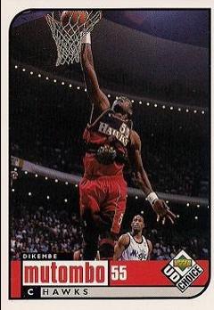 Dikembe Mutombo #1 Basketball Cards 1998 UD Choice