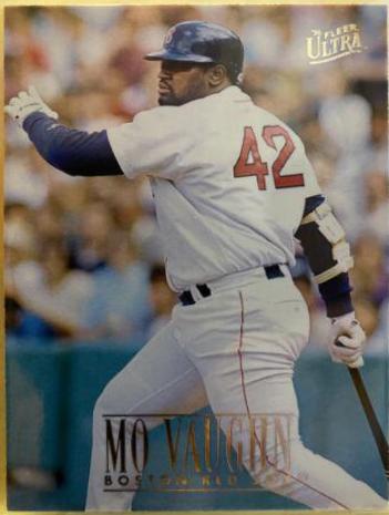 Mo Vaughn #22 Baseball Cards 1996 Ultra