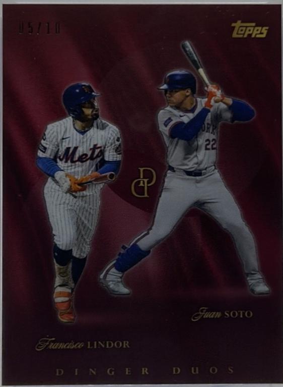 Francisco Lindor / Juan Soto [Red] #DD-03
