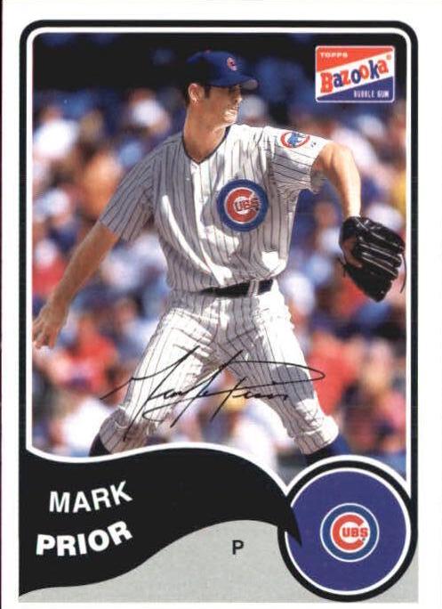 Mark Prior #22 Baseball Cards 2003 Bazooka