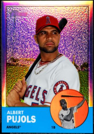 Albert Pujols [Chrome Refractor] #HP8