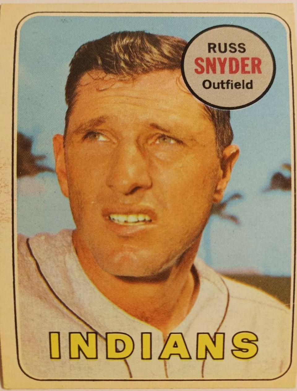 Russ Snyder #201 Baseball Cards 1969 O Pee Chee