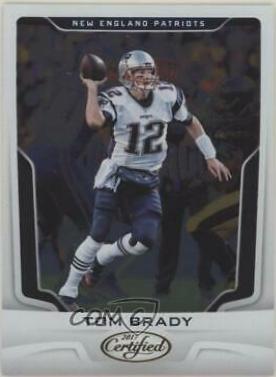 Tom Brady #15 2017 Panini Certified Football