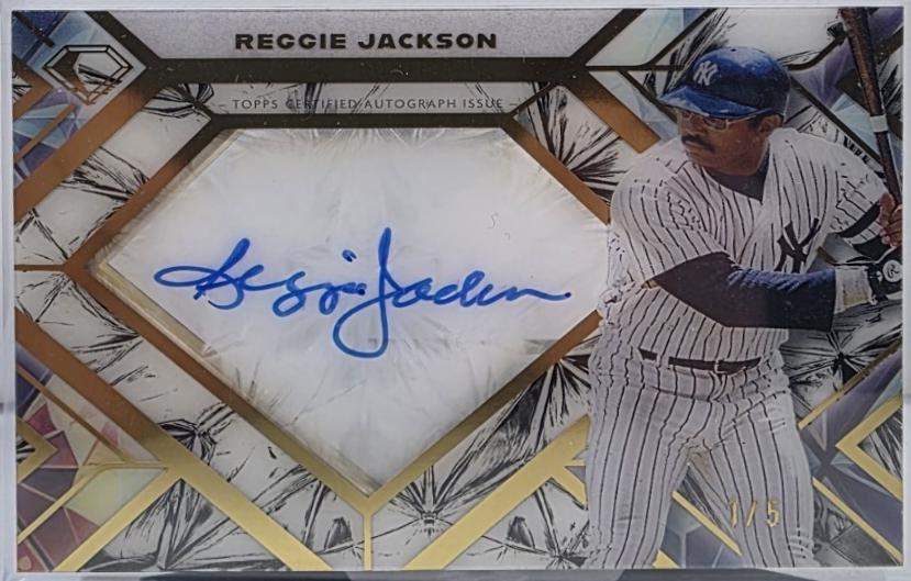 Reggie Jackson #ITDA-RJ 2025 Topps Diamond Icons Icons Of The Diamond Autograph Baseball