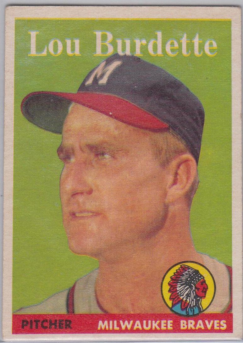 Lou Burdette (1958 Topps)