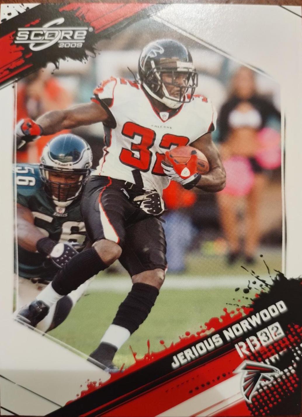 Jerious Norwood #13 Football Cards 2009 Panini Score