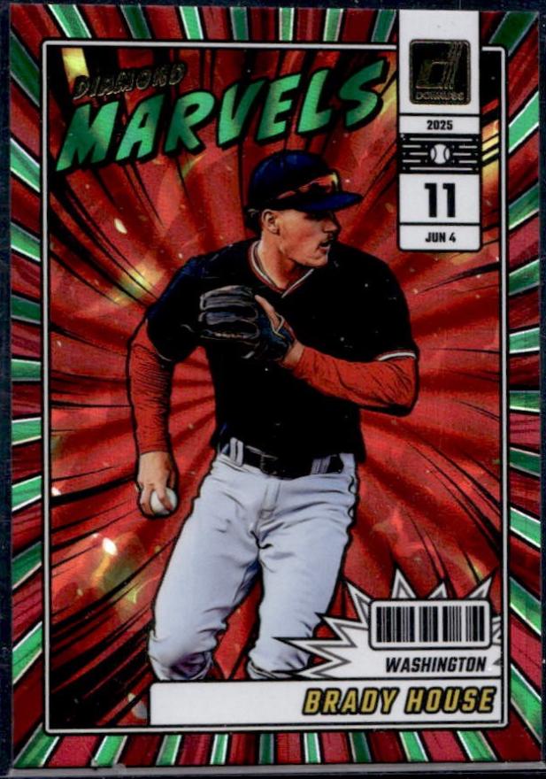 Brady House #12 2025 Panini Donruss Diamond Marvels Baseball