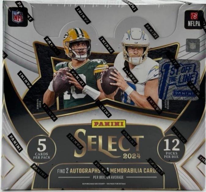 Hobby Box Football Cards 2024 Panini Select