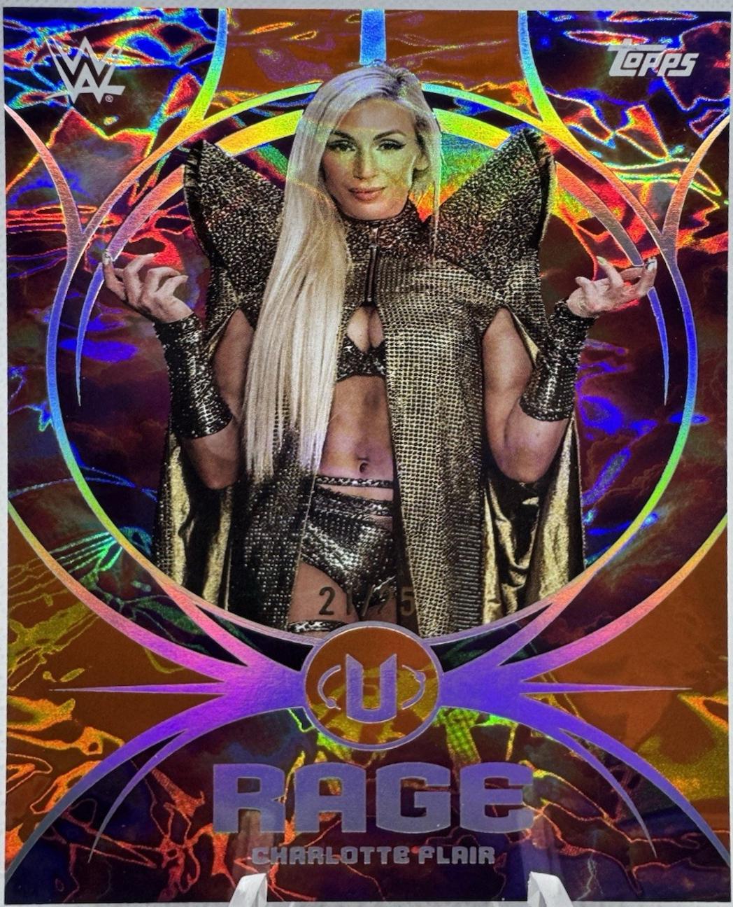 Charlotte Flair [Orange Warp] #RA-19
