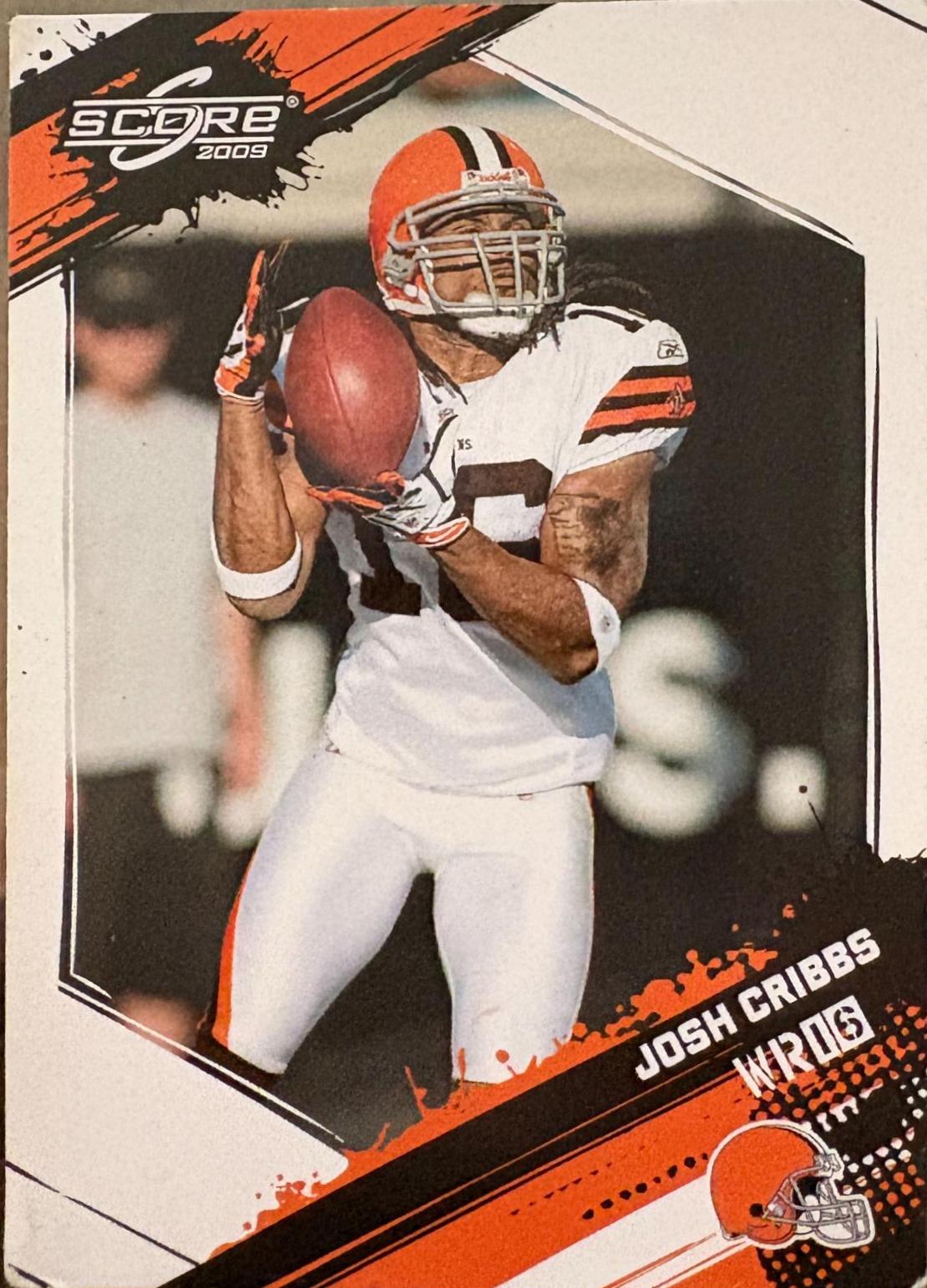 Josh Cribbs #70 2009 Panini Score Football