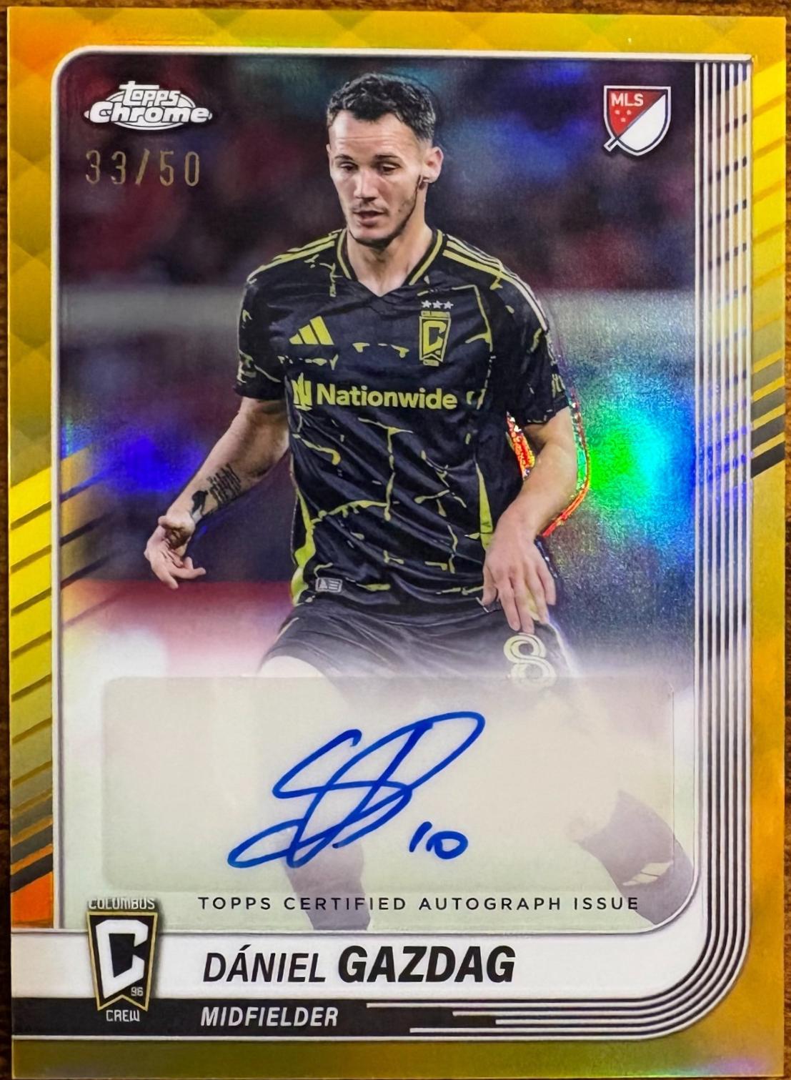 Daniel Gazdag [Gold] #CA-DG
