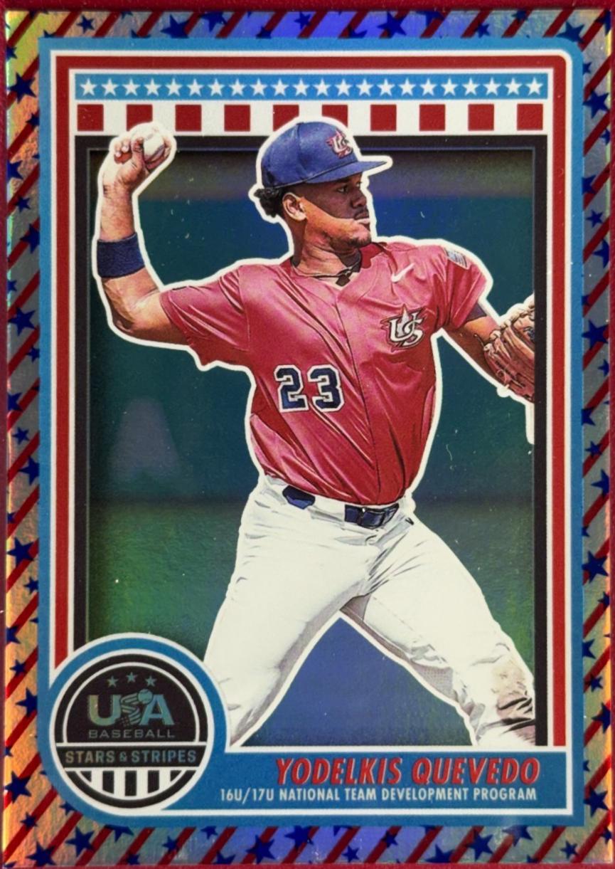 Yodelkis Quevedo [Stars and Stripes] #132