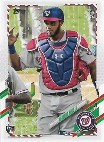Keibert Ruiz #HW194 Baseball Cards 2021 Topps Holiday Mega Box