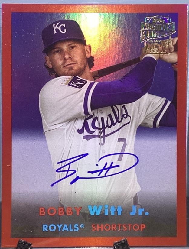 Bobby Witt Jr. [Red] #FF-BW