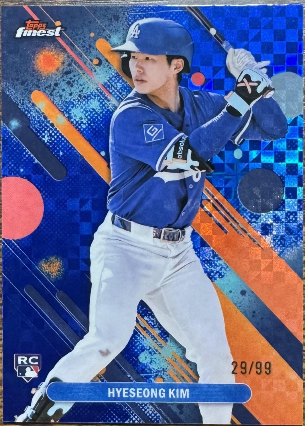 Hyeseong Kim [Blue Checkerboard Refractor] #27